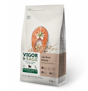 Vigor&Sage Hondenvoer Small Lilly Root Beauty 2 kg