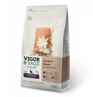 Vigor&Sage Kattenvoer Beauty Lily Root 2 kg