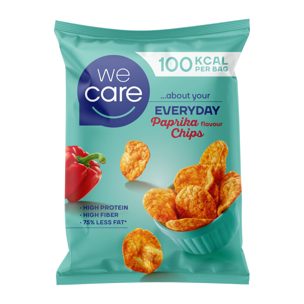 WeCare Everyday Chips Paprika 1 x 25 gr