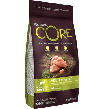 Wellness Core Hondenvoer Healthy Weight Kalkoen 1