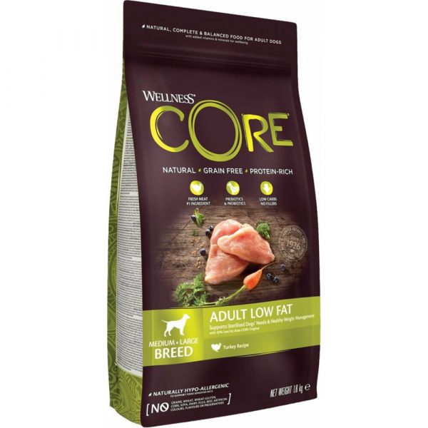 Wellness Core Hondenvoer Healthy Weight Kalkoen 1