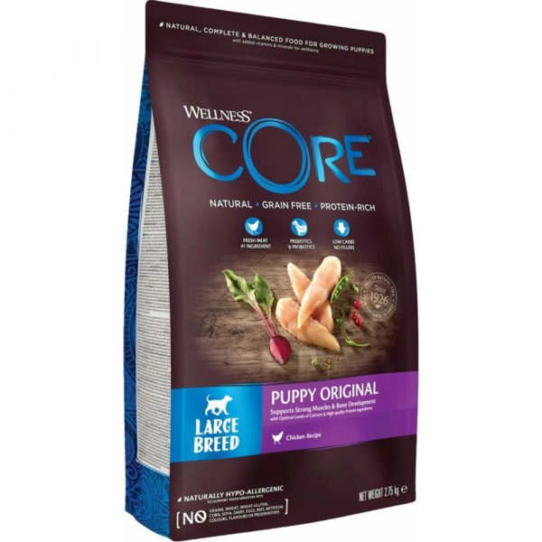 Wellness Core Hondenvoer Puppy Large Breed Kalkoen - Kip 2