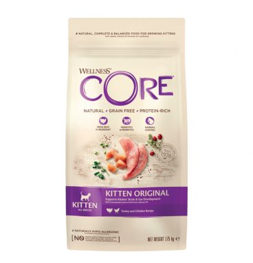 Wellness Core Kattenvoer Kitten Kalkoen - Zalm 1