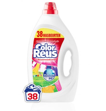 Witte Reus Wasmiddel Color Reus Gel 38 Wasbeurten 1