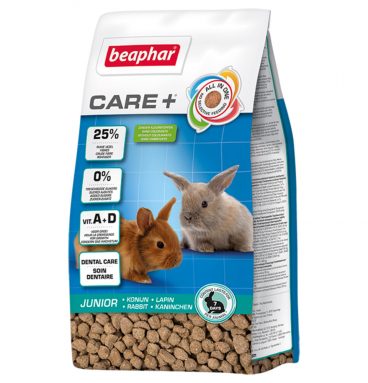 Beaphar Care+ Konijnenvoer Junior 250 gr