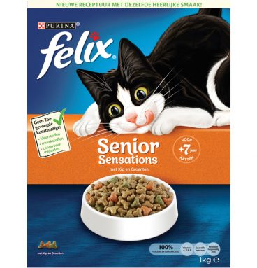 Felix Kattenvoer Senior Sensations 1 kg