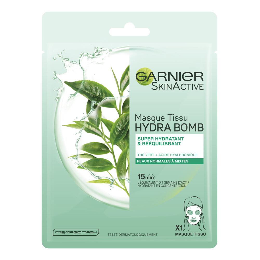 Garnier SkinActive Hydra Bomb Tissue Gezichtsmasker Hydraterend&Regulerend