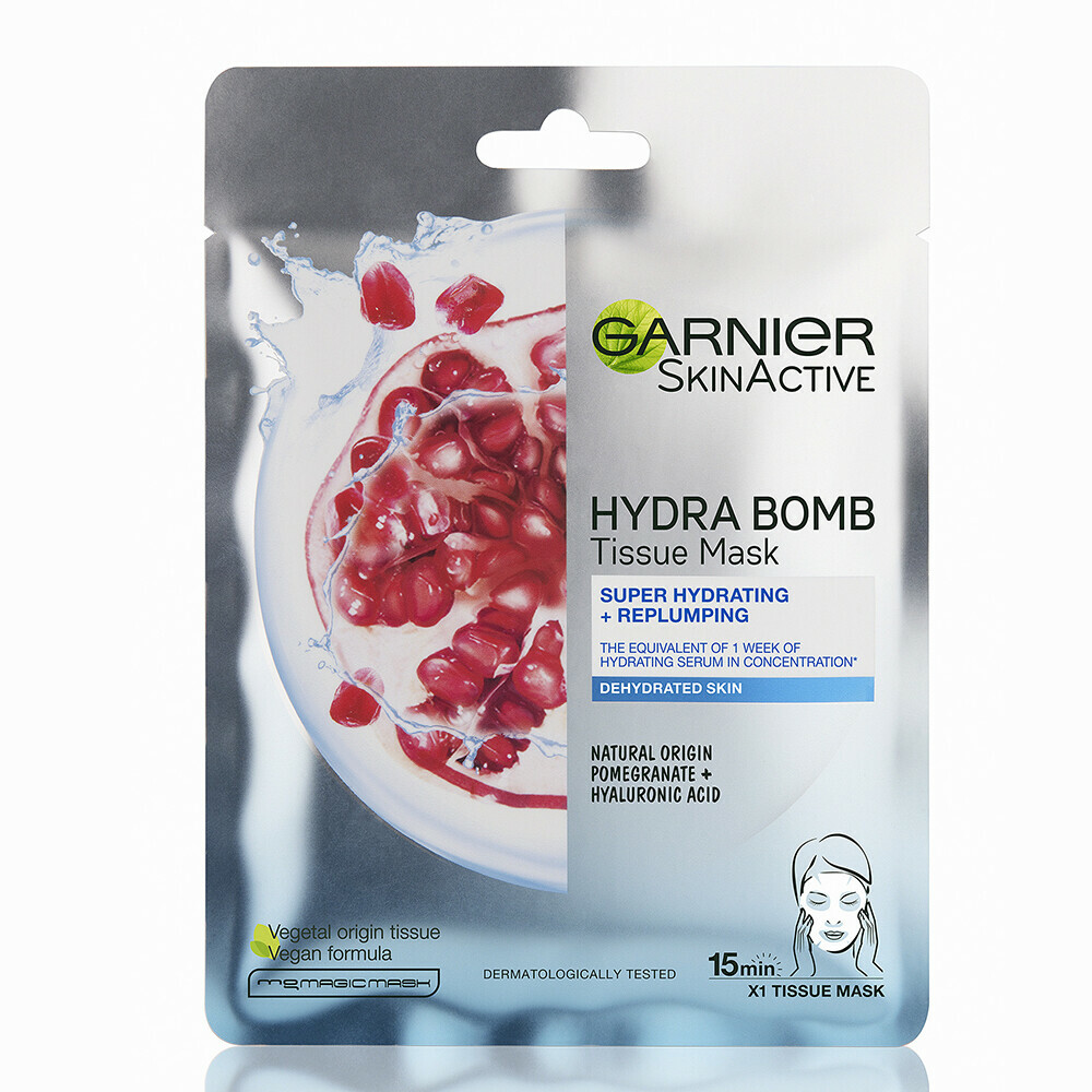 Garnier SkinActive Tissue Gezichtsmasker Hydraterend&Revitaliserend