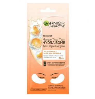 Garnier SkinActive Tissue Masker Hydra Bomb Orange Oogmasker