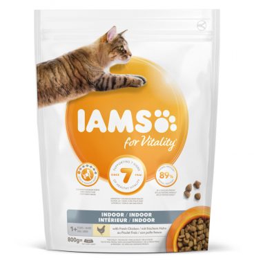 Iams Kat Adult Indoor Kip 800 gr