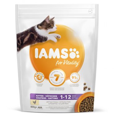 Iams Kat Kitten/Junior Kip 800 gr