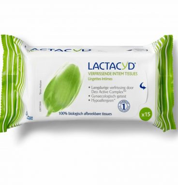 Lactacyd Tissues Verfrissend 15 stuks