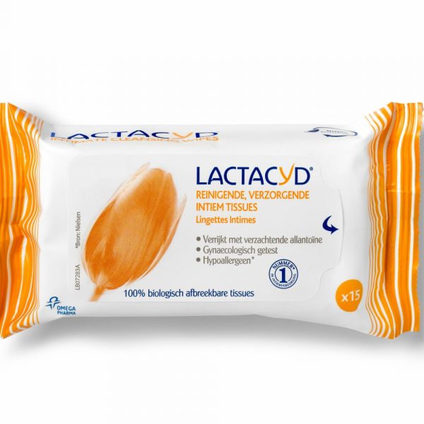 Lactacyd Tissues Verzorgend 15 stuks