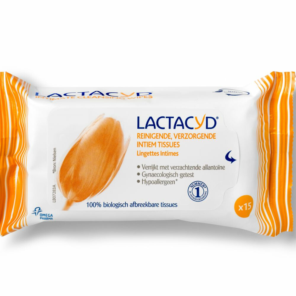 Lactacyd Tissues Verzorgend 15 stuks