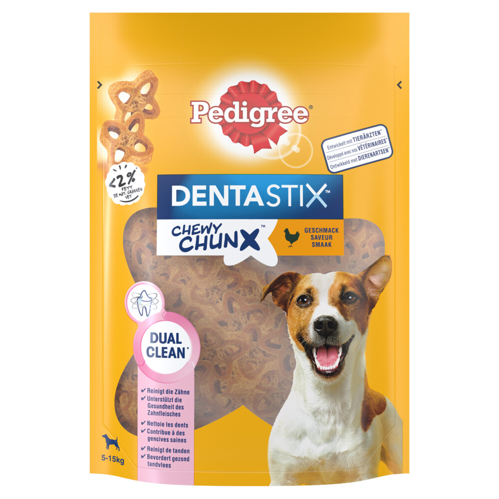 Pedigree Dentastix Chewy Chunx Mini Kip 68 gr