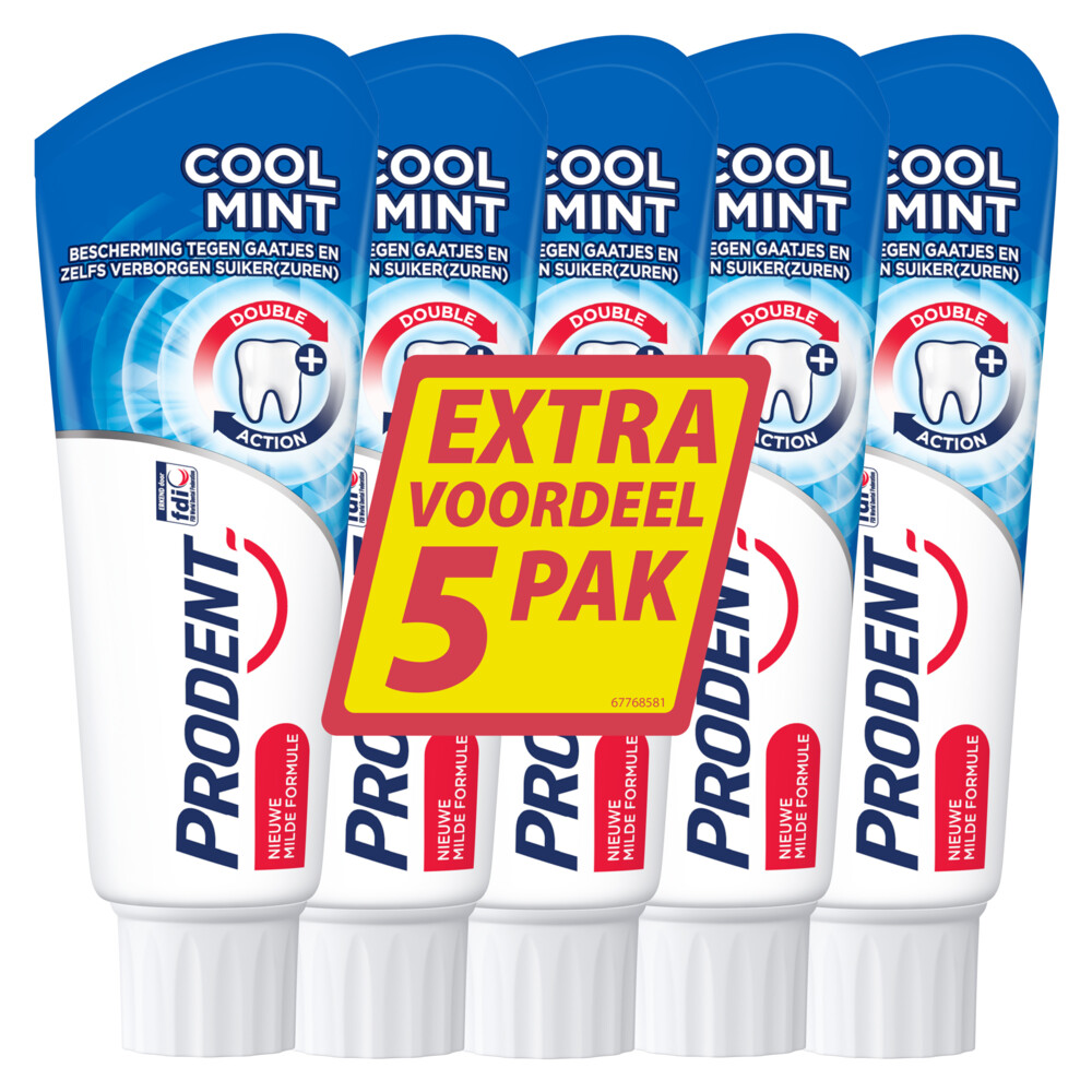 5x Prodent Tandpasta Coolmint 75 ml