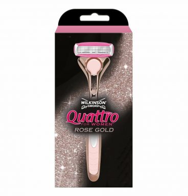 Wilkinson Woman Scheermes Quattro Razor Rosegold