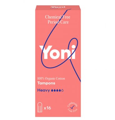 Yoni Biologisch Katoenen Tampons Heavy 16 stuks