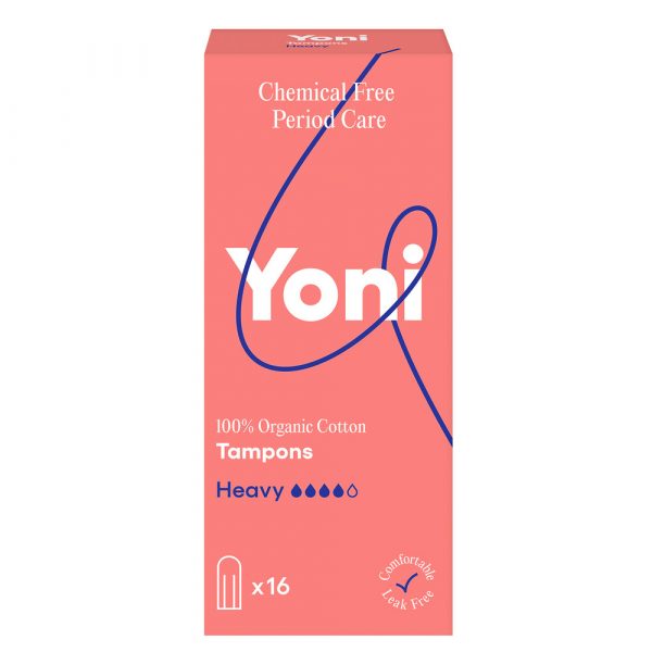 Yoni Biologisch Katoenen Tampons Heavy 16 stuks