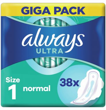 2+1 gratis: Always Maandverband Ultra Normal Plus 38 stuks