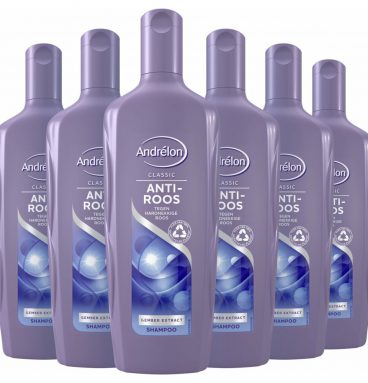 6x Andrelon Shampoo Anti Roos 300 ml