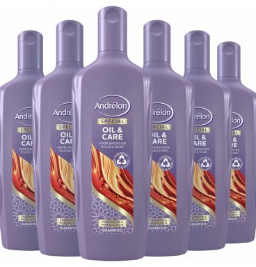 6x Andrelon Shampoo Oil&Care 300 ml