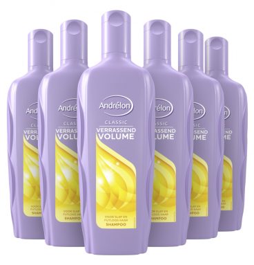 6x Andrelon Shampoo Verrassend Volume 300 ml