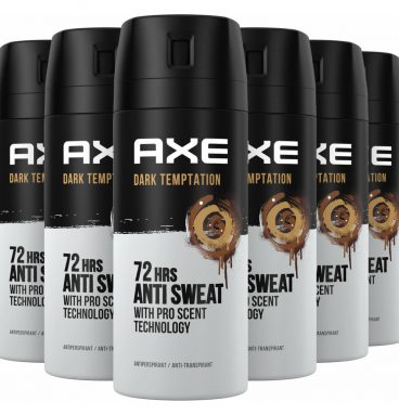 6x Axe Deodorant Spray Anti Transpirant Dark Temptation 150 ml