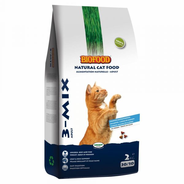 BF Petfood Kattenvoer 3 Mix 2 kg