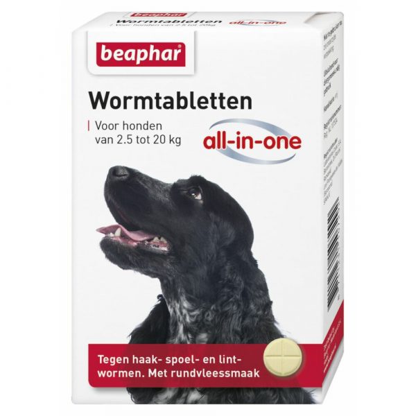 Beaphar All-in-one Ontworming Tabletten 2