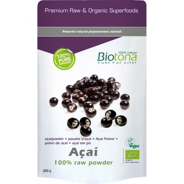 Biotona Acai Raw Powder Bio 200 gr