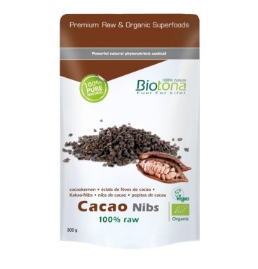 Biotona Cacao Raw Nibs Biologisch 300 gr