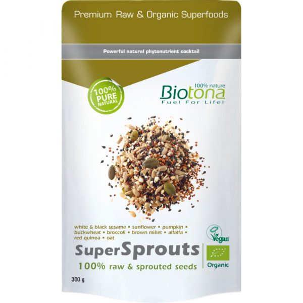 3x Biotona Supersprouts Seeds Bio 300 gr