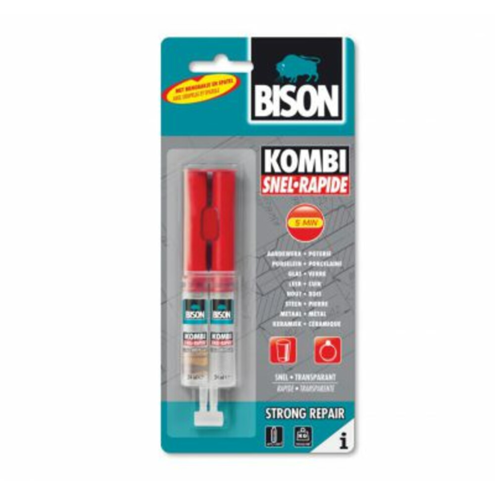 Bison Lijm Kombi Snel 24 ml