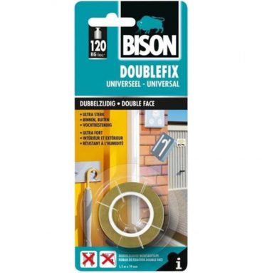 Bison Tape Doublefix Universeel 1