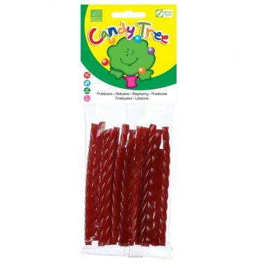 Candy tree Frambozenkabels Biologisch 75 gr