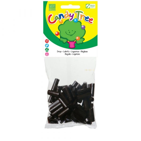 3x Candy tree Zoete Dropjes Biologisch 100 gr