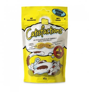 Catisfactions Kattensnoepjes Kaas 60 gr