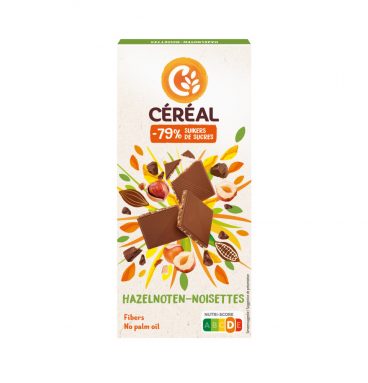 Céréal Chocotablet Hazelnoot 80 gr