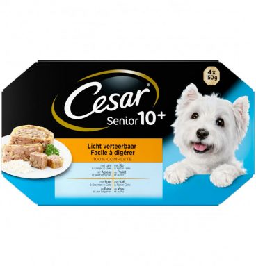 Cesar Senior 10+ in Gelei 600 gr