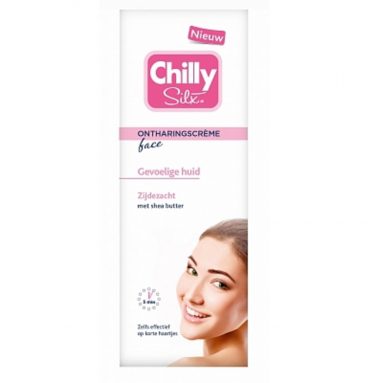 Chilly Silx Ontharingscreme Gezicht Gevoelige Huid 50 ml