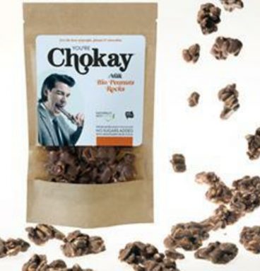 3x Chokay Melk Pinda Rocks Bio 110 gr