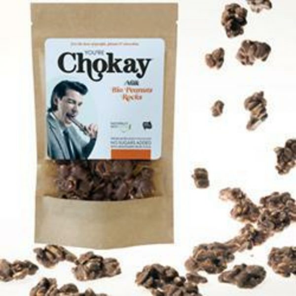 3x Chokay Melk Pinda Rocks Bio 110 gr