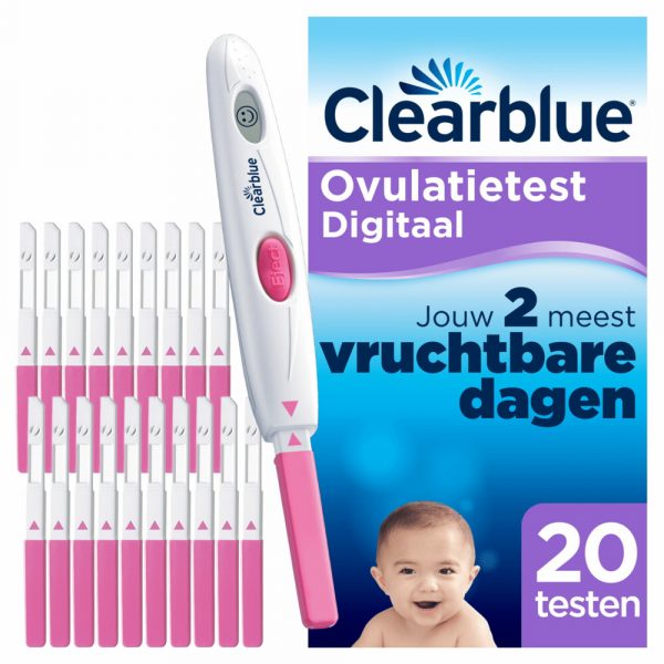 Clearblue Ovulatietestset Digitaal 20 stuks