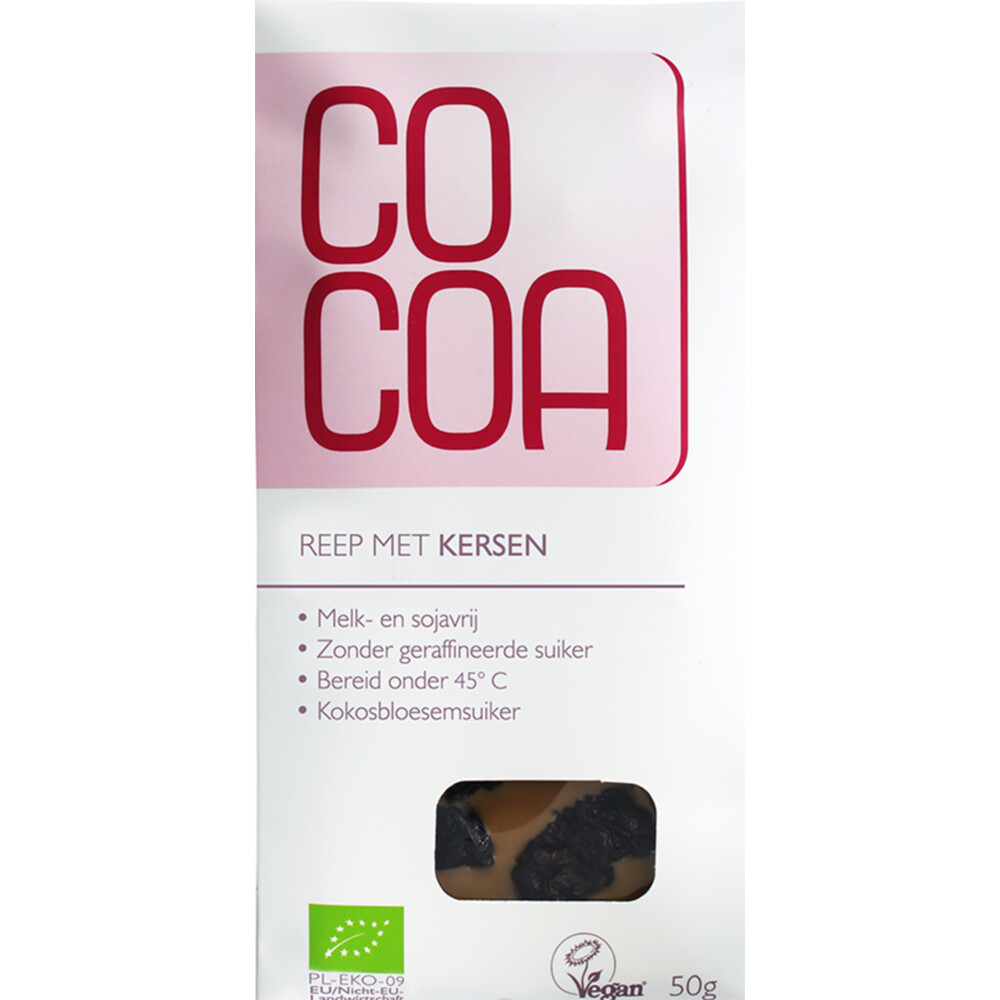 3x Cocoa Reep Wit Kers 50 gr