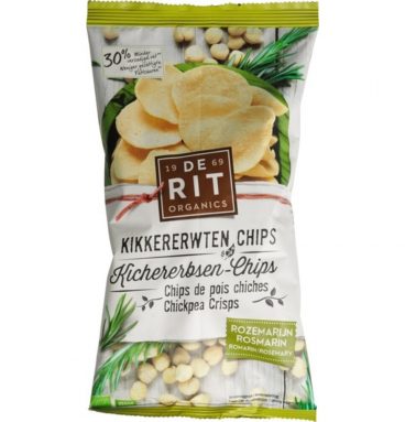 De Rit Kikkererwtchips Rozemarijn Bio 75 gr