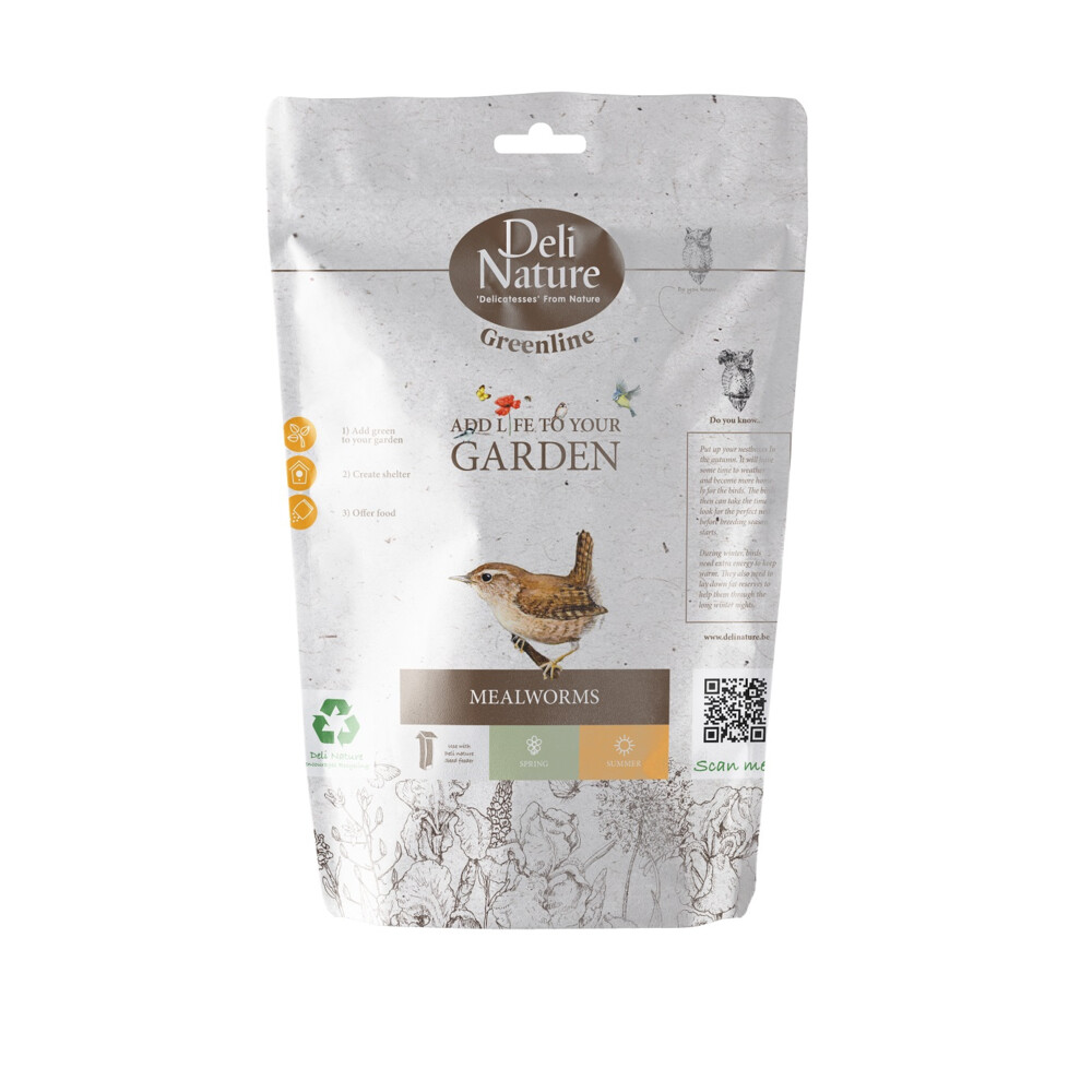 Deli Nature Greenline Mealworms 200 gr