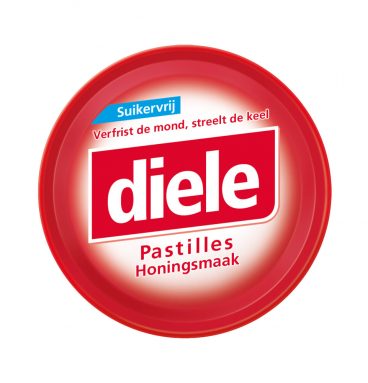 3x Diele Pastilles Honing Suikervrij 50 gram