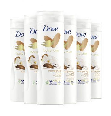 6x Dove Bodylotion Purely Pampering Sheabutter&Vanille 400 ml