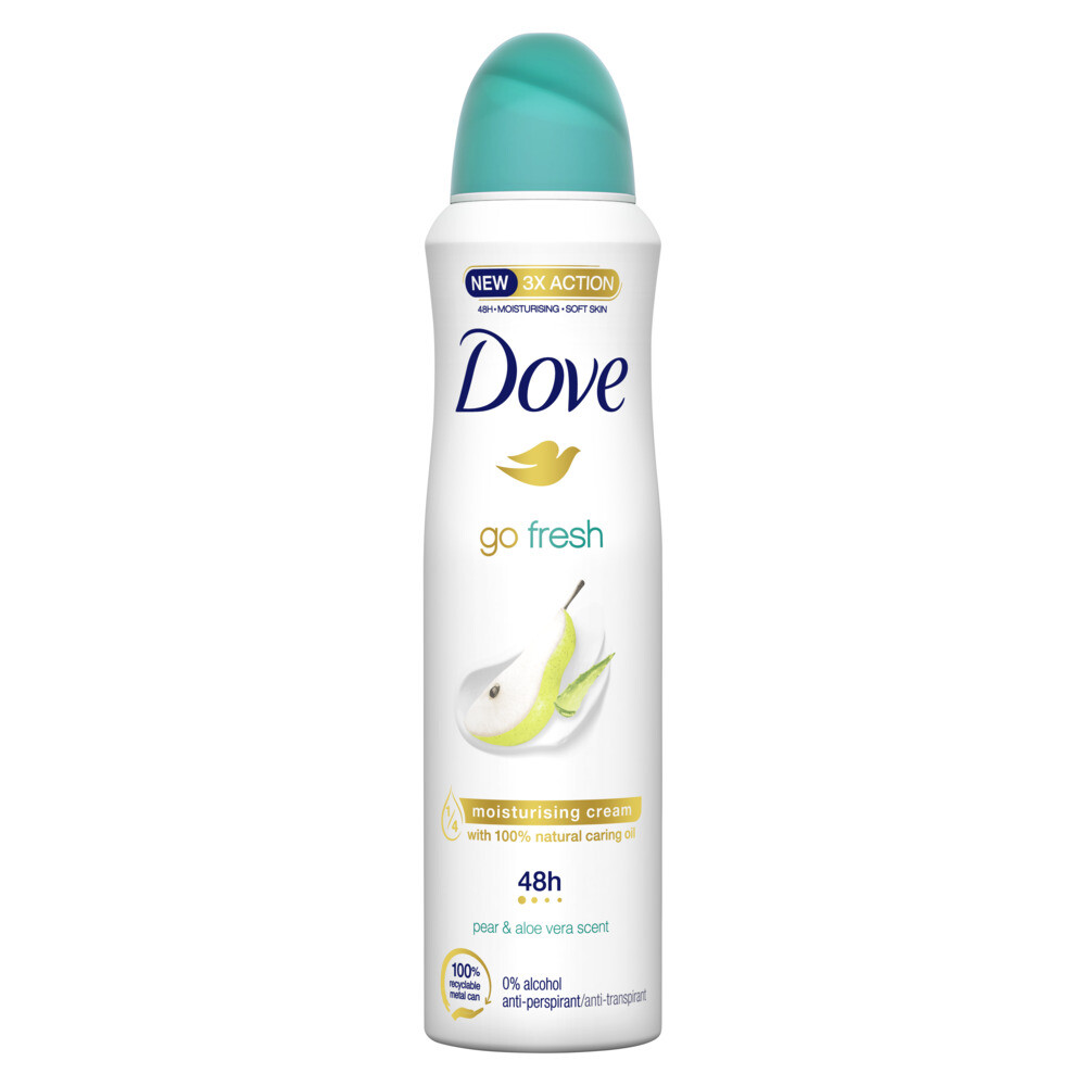 Dove Deodorant Spray Go Fresh Peer&Aloe Vera 150 ml